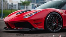 Ferrari 488 GTB with Misha Designs body kit