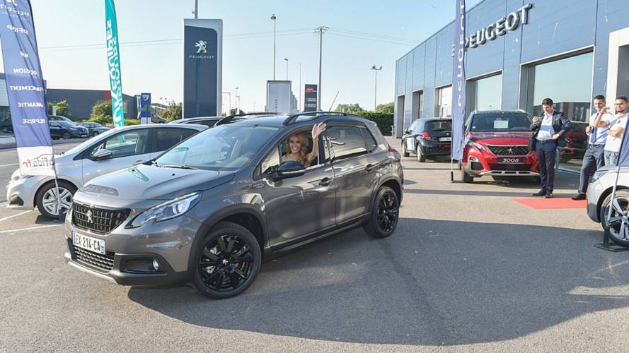 Miss France 2018 en Peugeot 2008