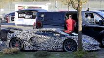 Lamborghini Aventador Superveloce Jota casus fotoğraflar