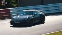 Porsche 911 Turbo S Cabrio Nürburgring Casus Fotoğraf