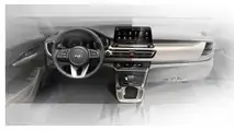 Kia: Erste Skizzen des geplanten kleinen SUVs
