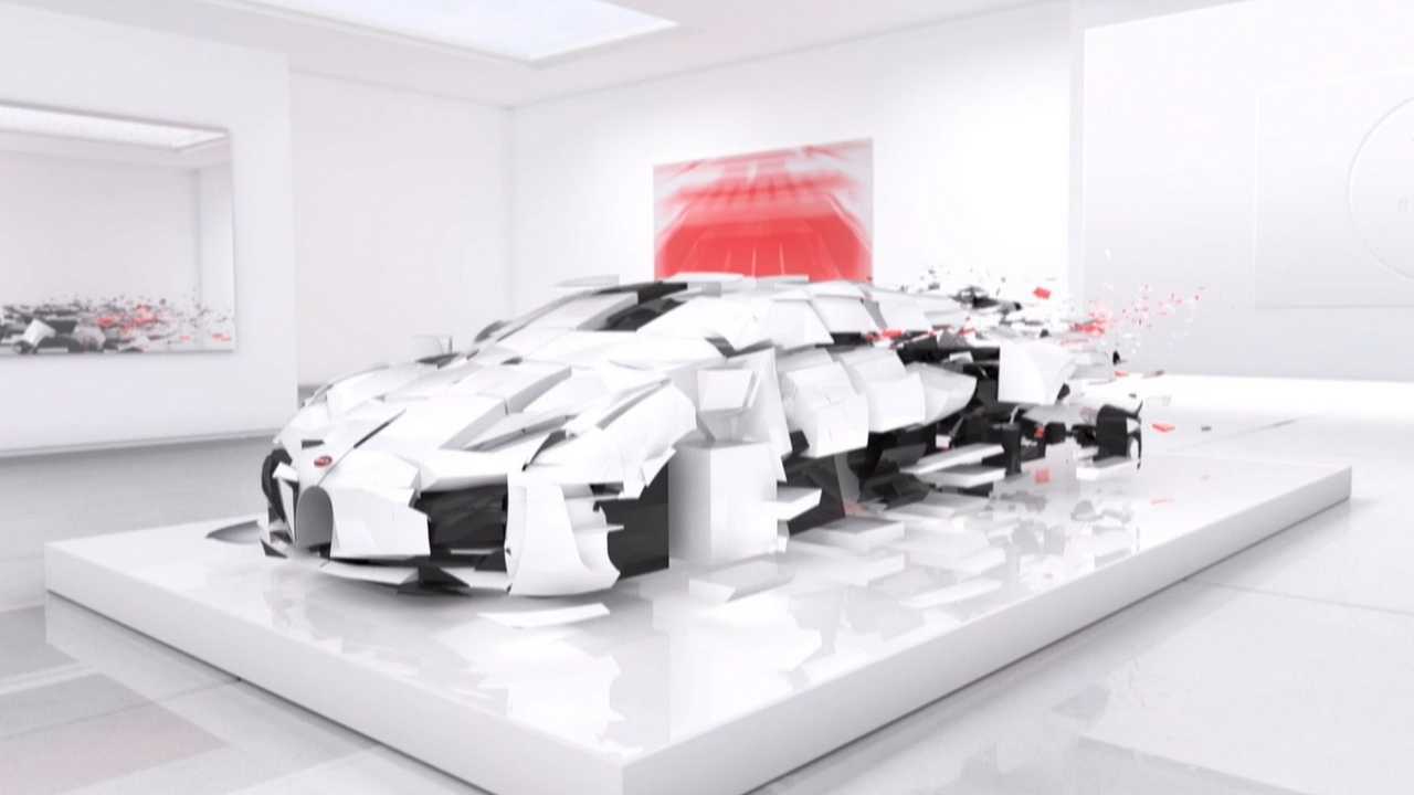 Teaser de la nouvelle Bugatti
