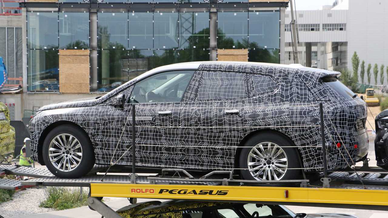 BMW iX Spy Shots