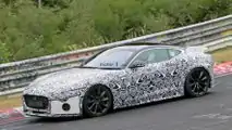 Photo espion Jaguar F-Type restylée