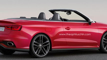 Audi RS3 Cabriolet rendering / Theophilus Chin