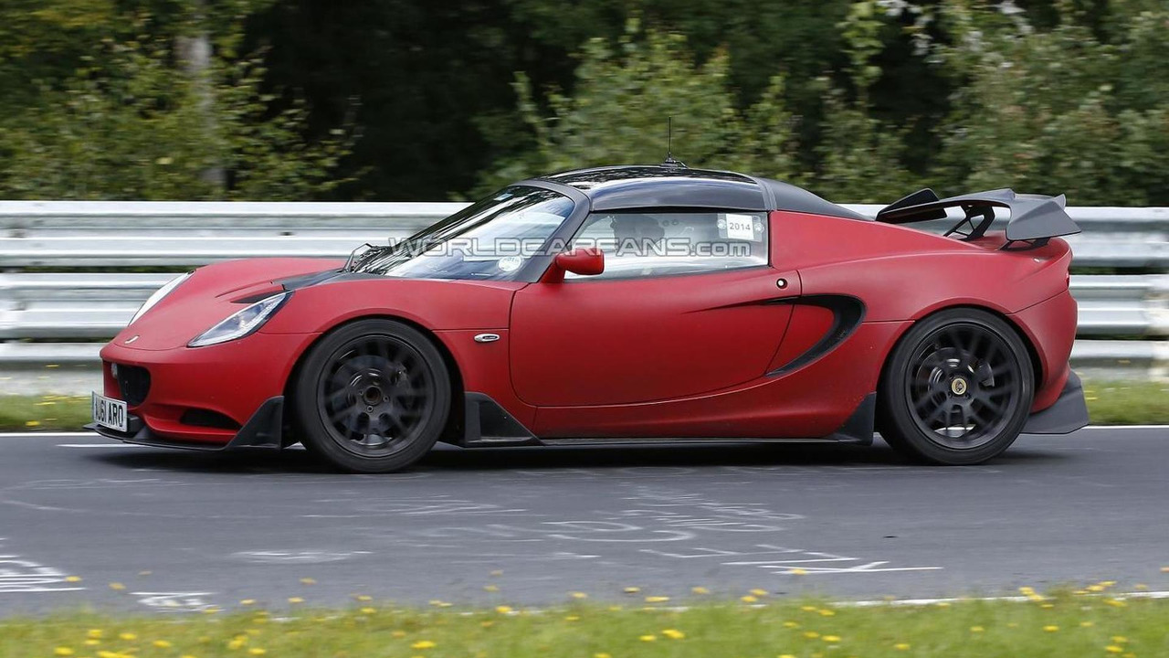 Steet-legal Lotus Elise S Cup R spied testing Steet-legal Lotus Elise S Cup R spied testing