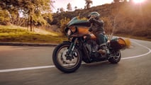 2024 Harley-Davidson Low Rider ST - Tobacco Fade - Riding 2