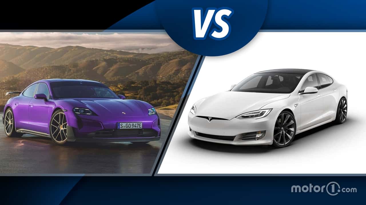 Porsche Taycan Turbo GT vs. Tesla Model S Plaid