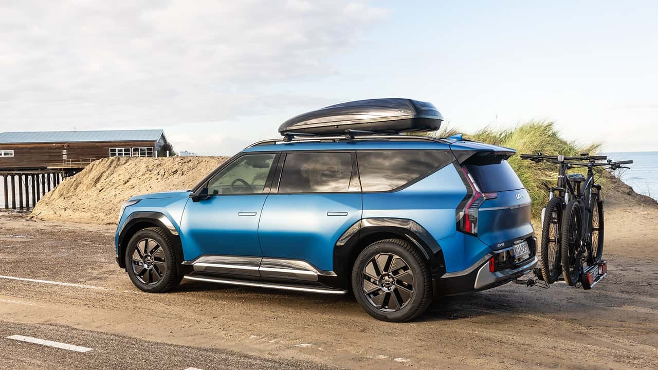 Kia EV9 mit Zubehör