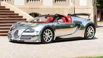 Bugatti Veyron Grand Sport Vitesse with polished aluminum body