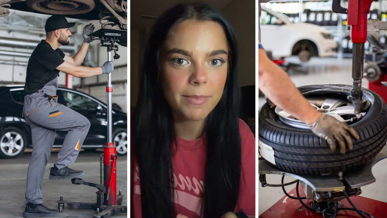 Woman goes to the shop alone for tire rotation. Then she catches her mechanic in a lie