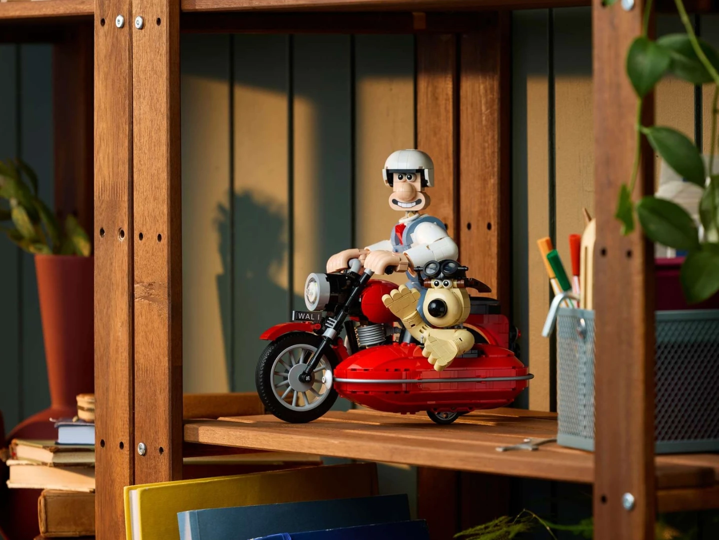 A Wallace and Gromit Motorcycle and Sidecar Lego Set? Sign Us Up