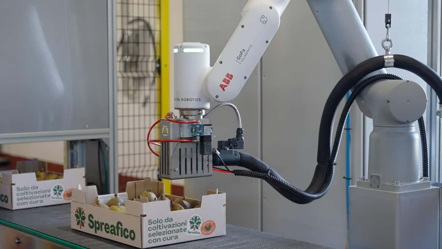 ABB Robotics e Repossi nell’automazione delle macchine agricole