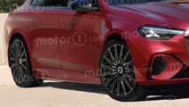 Mercedes-Benz Clase E eléctrico 2027, render Motor1.com
