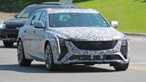 2024 Cadillac CT5 facelift spy photos