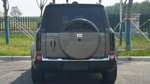 BAIC Stone 01, la vista trasera