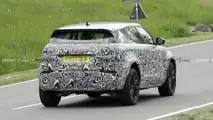 Range Rover Evoque restyling, le prime foto spia