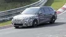 Photos espion de la Cupra Leon Sportstourer 2024