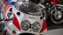 Reggie Jackson's 1990 Yamaha FZR750RR OW01 - Headlight Closeup