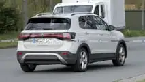 Une nouvelle photo d'espionnage pour le VW T-Cross qui fait peau neuve
