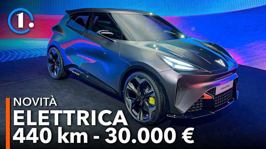 Cupra UrbanRebel Concept, un'elettrica da 440 km a 30.000 euro