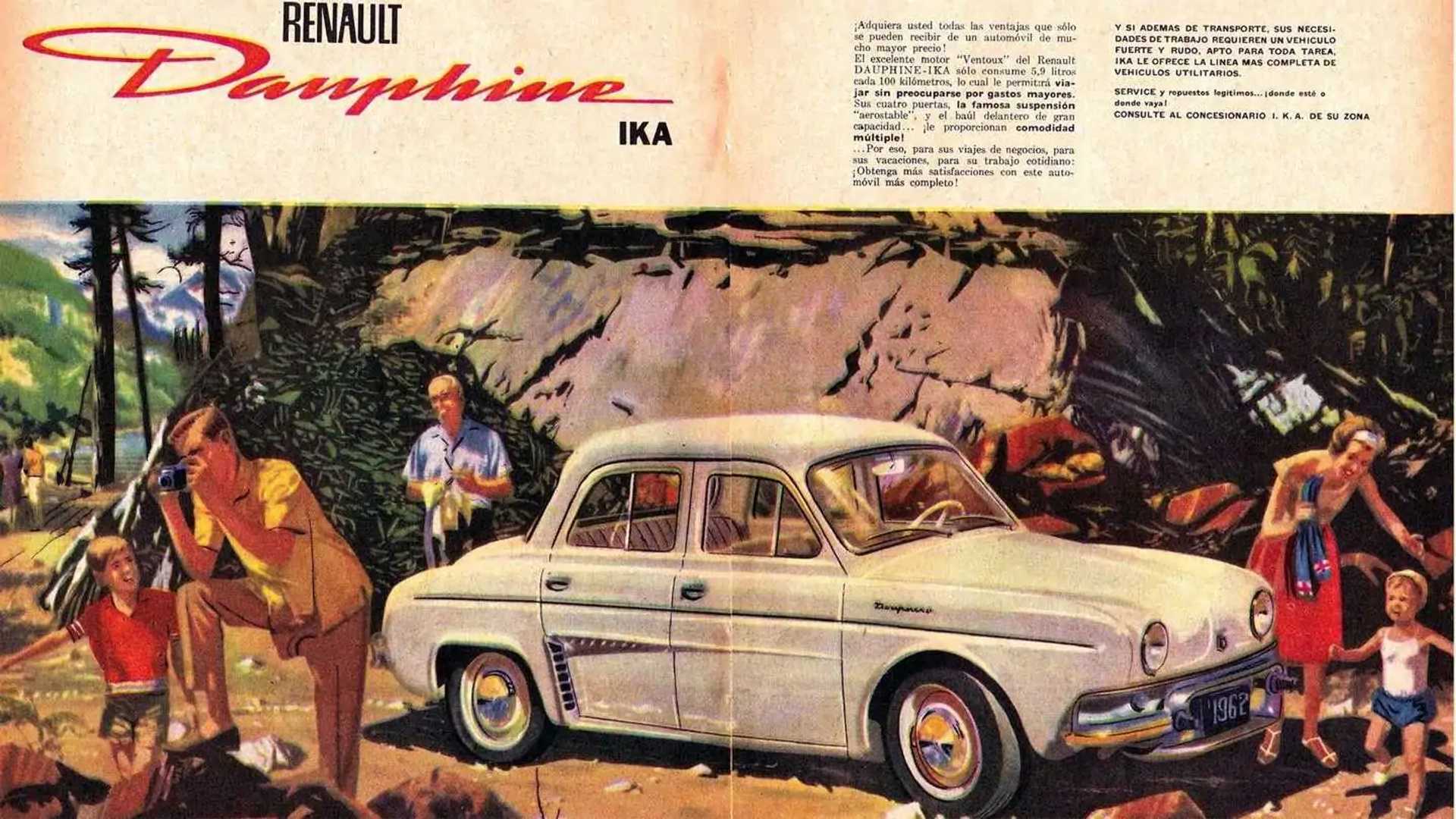 Autos históricos argentinos IKA Renault Dauphine / Gordini