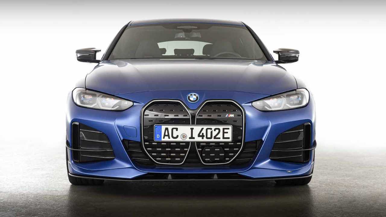 BMW i4, il kit estetico di AC Schnitzer