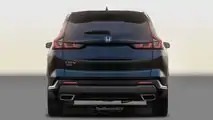 Next-Gen Honda CR-V Renderings Rear