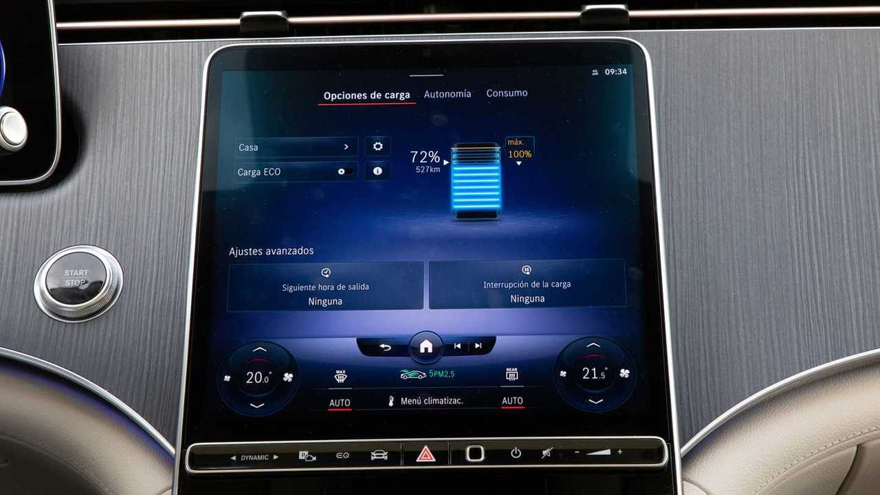 Prueba Mercedes-Benz EQS 450+ 2022