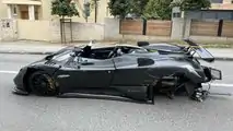Pagani Zonda HP Barchetta Crash