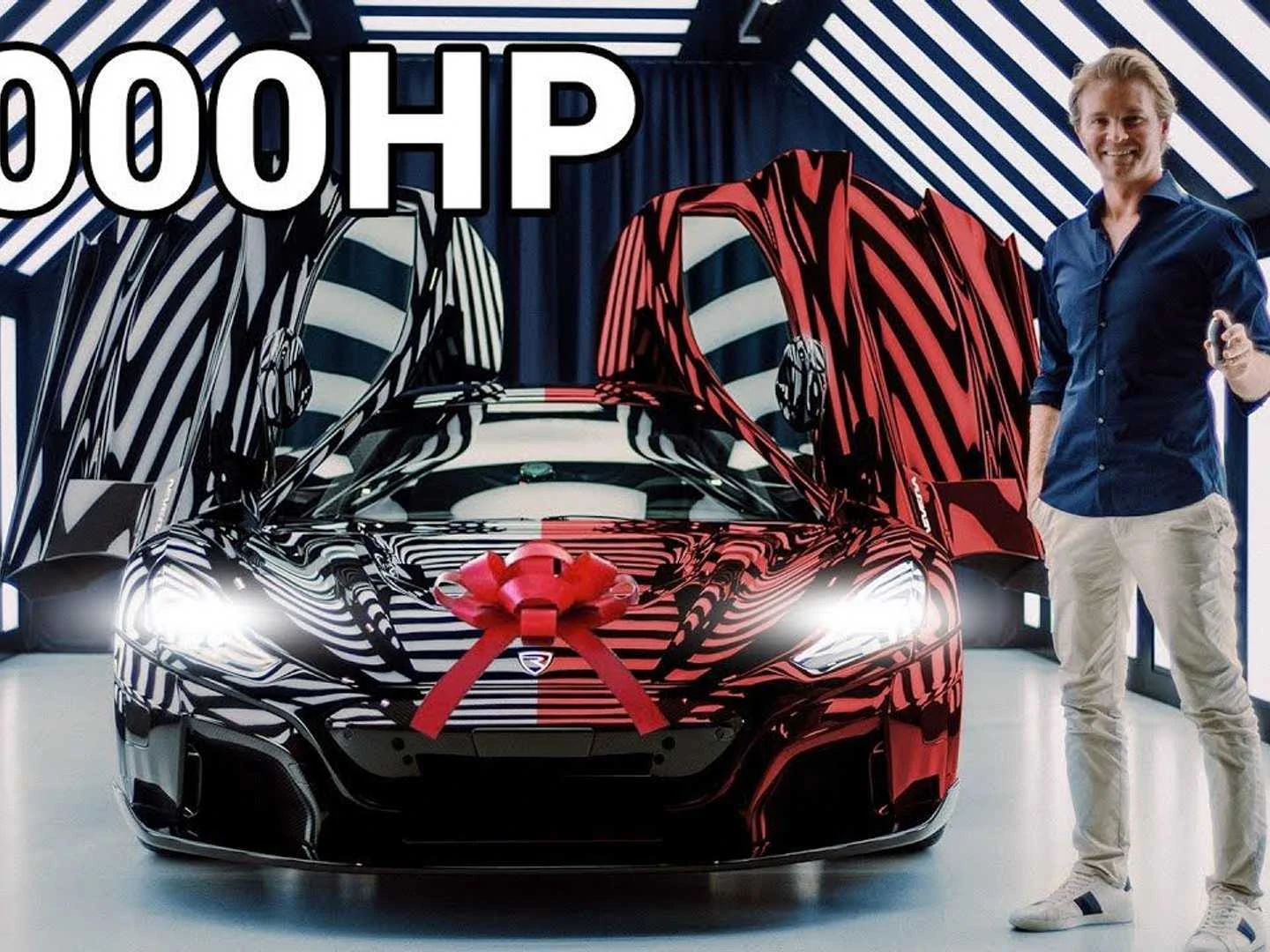 Watch Nico Rosberg Take Delivery Of The First Production Rimac Nevera