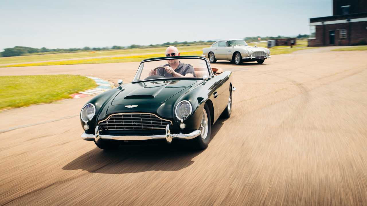 Aston Martin DB5 Junior, prueba