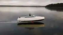Candela electric hydrofoil boat