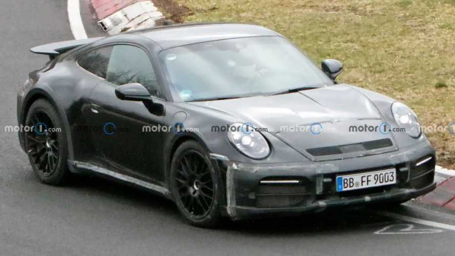 Fresh Porsche 911 Dakar Spy Shots Catch Coupe Back At Nurburgring