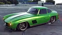 Mercedes 300 SL Rendering mit Elementen vom AMG GT R