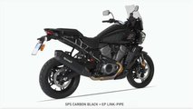 HP Corse Harley-Davidson Pan America SPS Carbon Black - Right Side