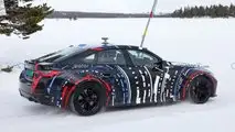 Foto spia EV a quattro motori basati su BMW i4 M50
