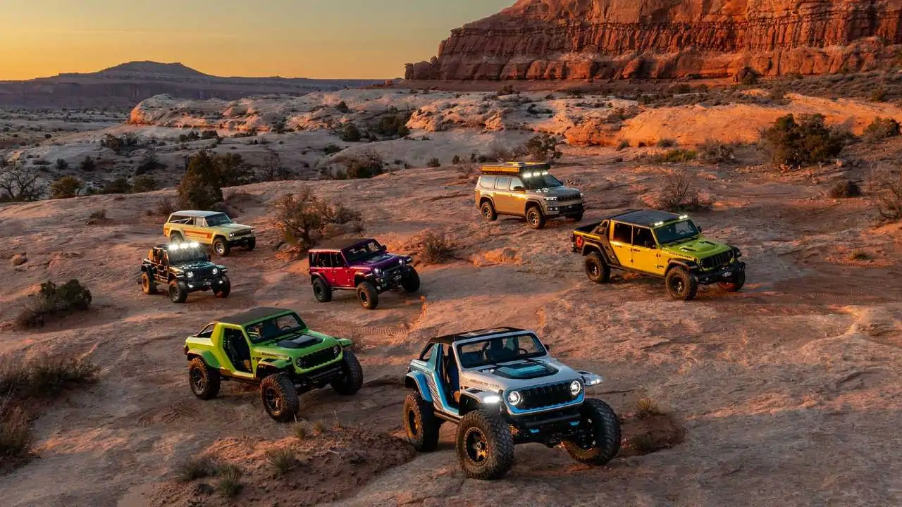 2023 Easter Jeep Safari Sees Electrified Cherokee Restomod Among 7 Concepts