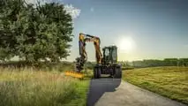 JCB tilt-rotator Raptor per il porta-attrezzi JCB Hydradig