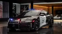 L'auto della polizia di Lucid Air