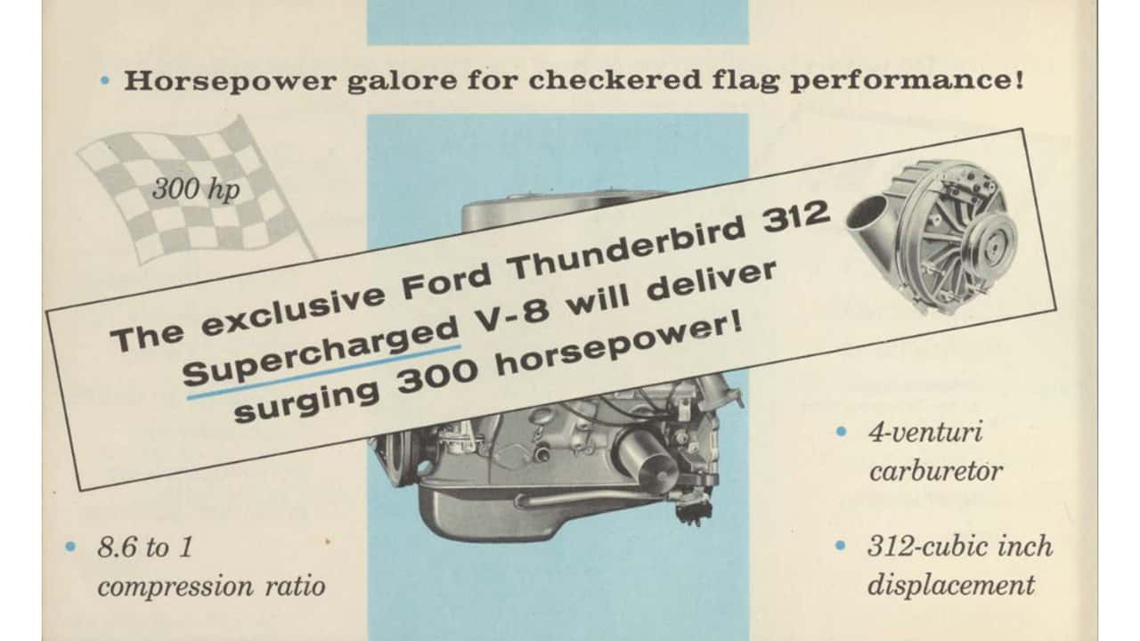 1957 Ford Engine Options