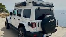 Jeep Wrangler camper