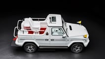 Mercedes G 580 mit EQ-Technologie als Papamobil