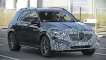 Mercedes GLE Facelift (2025) Erlkönigfotos