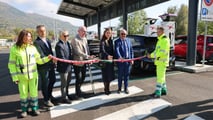 La prima stazione autostradale in Italia per auto elettriche