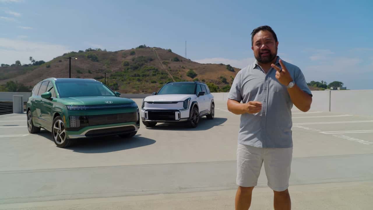 Edmunds Kia EV9 Hyundai Ioniq 9