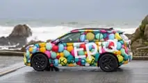 Skoda Epiq camouflaged prototype