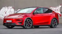 Desempenho do Tesla Model Y (2025) em teste