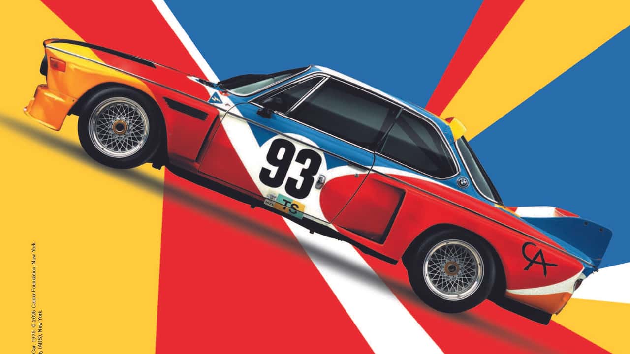 Affiche de la 50e édition du Salon Rétromobile