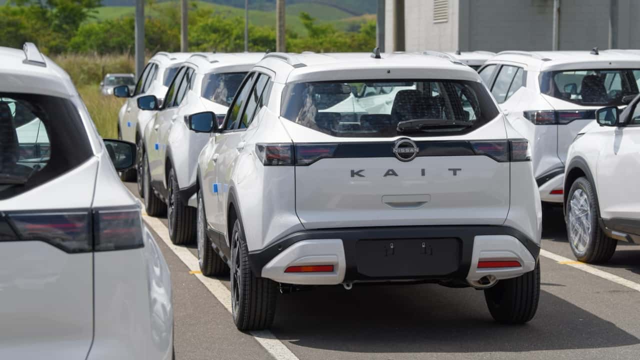 Nissan Kait sendo distribuído